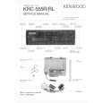 Cover page of KENWOOD KRC555RL Service Manual