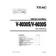 Cover page of TEAC V8030S Service Manual