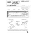 Cover page of KENWOOD KDC-4080R Service Manual