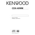 Cover page of KENWOOD CDX-A5WM Owner's Manual