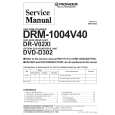Cover page of PIONEER DVD-D302/ZUCYV/WL Service Manual
