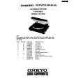 Cover page of ONKYO CP1036A Service Manual