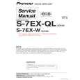 Cover page of PIONEER S-7EX-QL/SXTW/EW5 Service Manual
