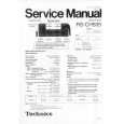 Cover page of TECHNICS RSCH505 Service Manual