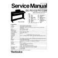 Cover page of TECHNICS SX-PX103 Service Manual
