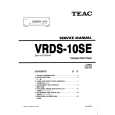 Cover page of TEAC VRDS10SE Service Manual