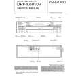 Cover page of KENWOOD DPFK6010V Service Manual