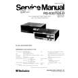 Cover page of TECHNICS RS630TUSD Service Manual
