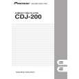 Cover page of PIONEER CDJ-200/KUCXJ Owner's Manual