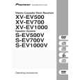 Cover page of PIONEER X-EV1000D/DFXJ Owner's Manual