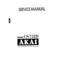 Cover page of AKAI CS-732D Service Manual