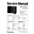 Cover page of TECHNICS SB-X100 Service Manual