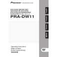 Cover page of PIONEER PRA-DW11 Owner's Manual