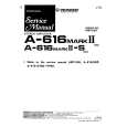 Cover page of PIONEER A-616MARKII Service Manual