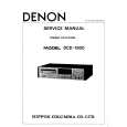 Cover page of DENON DCD1800 Service Manual