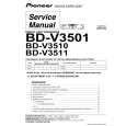 Cover page of PIONEER BD-V3500/KUXJ Service Manual
