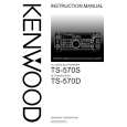 Cover page of KENWOOD TS-570DG Owner's Manual