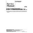 Cover page of PIONEER KEHP8200RDSW EW Service Manual
