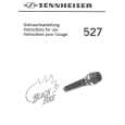 Cover page of SENNHEISER BF 527 Owner's Manual
