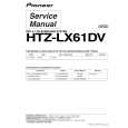 Cover page of PIONEER HTZ-LX61DV/NAXJ5 Service Manual