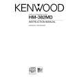 Cover page of KENWOOD HM-382MD Owner's Manual