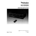 Cover page of TECHNICS RS-BX828 Owner's Manual