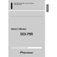 Cover page of PIONEER DEX-P9R Owner's Manual