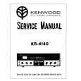 Cover page of KENWOOD KR-4140 Service Manual