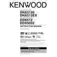 Cover page of KENWOOD DNX5120 Owner's Manual