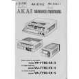 Cover page of AKAI VA77EG/EK/S Service Manual