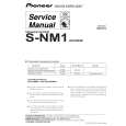 Cover page of PIONEER S-NM1/XCN/EW Service Manual