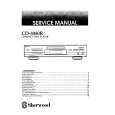 Cover page of SHERWOOD CD3050R Service Manual