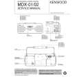 Cover page of KENWOOD MDX-01 Service Manual