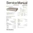 Cover page of TECHNICS RS-E10 Service Manual