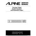 Cover page of ALPINE 3311 Service Manual