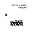 Cover page of AKAI GXC-735D Service Manual