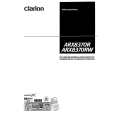 Cover page of CLARION ARX8370RW Owner's Manual