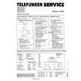 Cover page of TELEFUNKEN 418A Service Manual