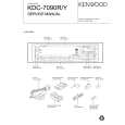 Cover page of KENWOOD KDC-7090R Service Manual