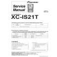 Cover page of PIONEER XCIS21T I Service Manual
