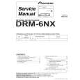 Cover page of PIONEER DRM-6NX Service Manual
