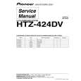 Cover page of PIONEER HTZ-424DV/NTXJN Service Manual