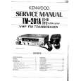 Cover page of KENWOOD TM-201A Service Manual