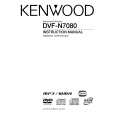 Cover page of KENWOOD DVF-N7080 Owner's Manual