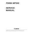 Cover page of CANON PIXMA MP500 Service Manual