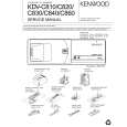 Cover page of KENWOOD KDVC810 Service Manual