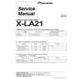 Cover page of PIONEER X-LA21/DDXCN/AR Service Manual
