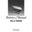 Cover page of PIONEER PL-L1000 Service Manual