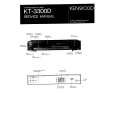 Cover page of KENWOOD KT3300D Service Manual