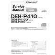Cover page of PIONEER DEH-P310/XM/UC Service Manual